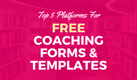 FREE Coaching Forms and Templates (banner image)