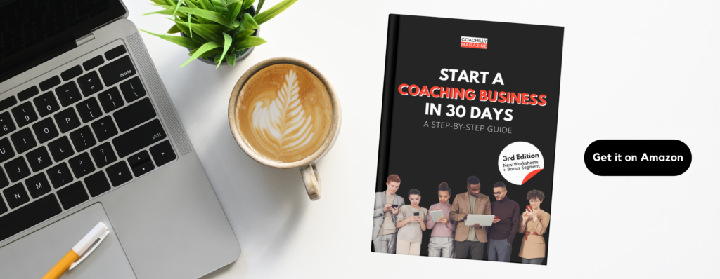 Banner Book ad Start a Coaching Business in 30 Days - 3rd Edition