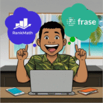 SEO Tools Frase vs Rankmath compared