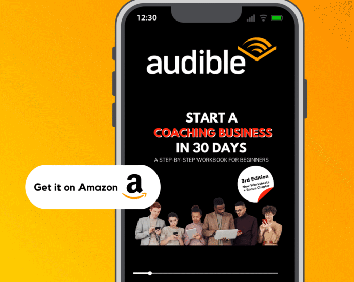 Audible Audiobook book start a coaching business in 30 days 3rd edition