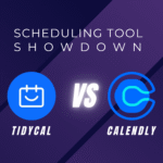 Tidycal vs Calendly Alternative to calendly compared - decorative banner