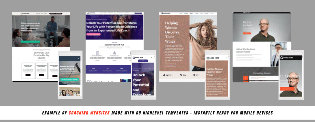 GHL landing page template examples for coaches
- article about automated coaching workflows