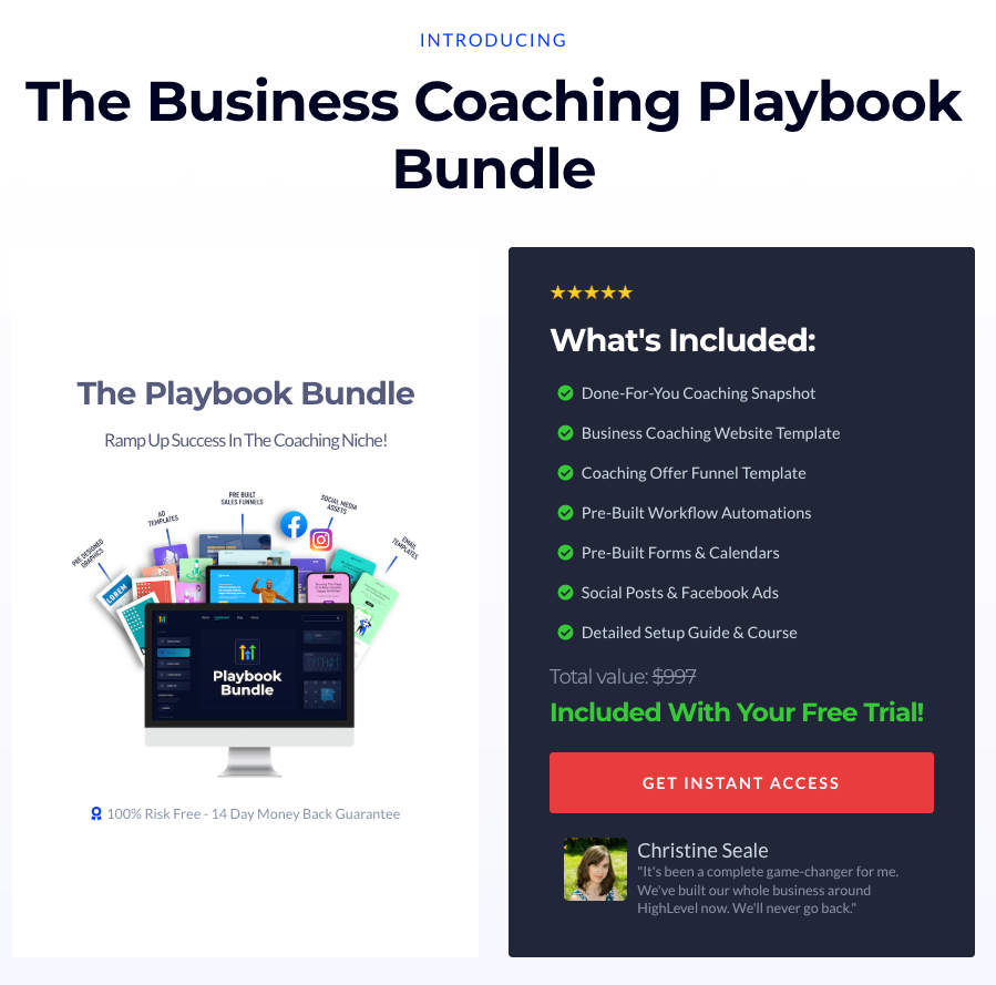 Business Coaching Playbook lead magnet offer  - article about coaching workflows