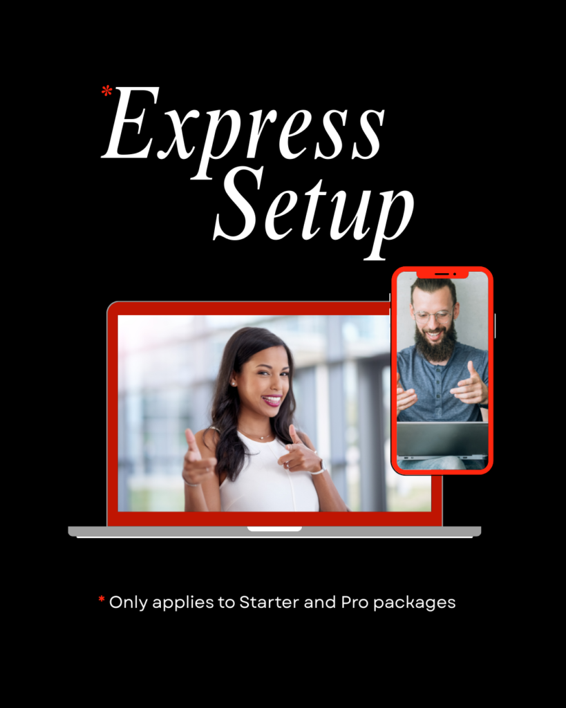 Coaching services - Website Design webdesign - Express Setup