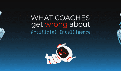 What coaches get wrong about AI -- article banner, decorative
