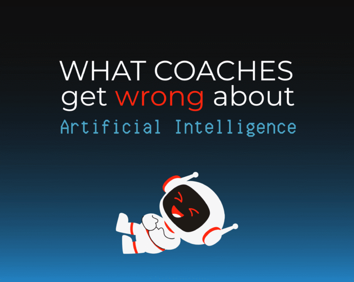 What coaches get wrong about AI -- article banner, decorative