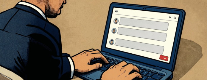 AI visibility for coaches content optimization - decorative banner illustration