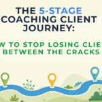 5-stage coaching client journey diagram by Life Coach Hub